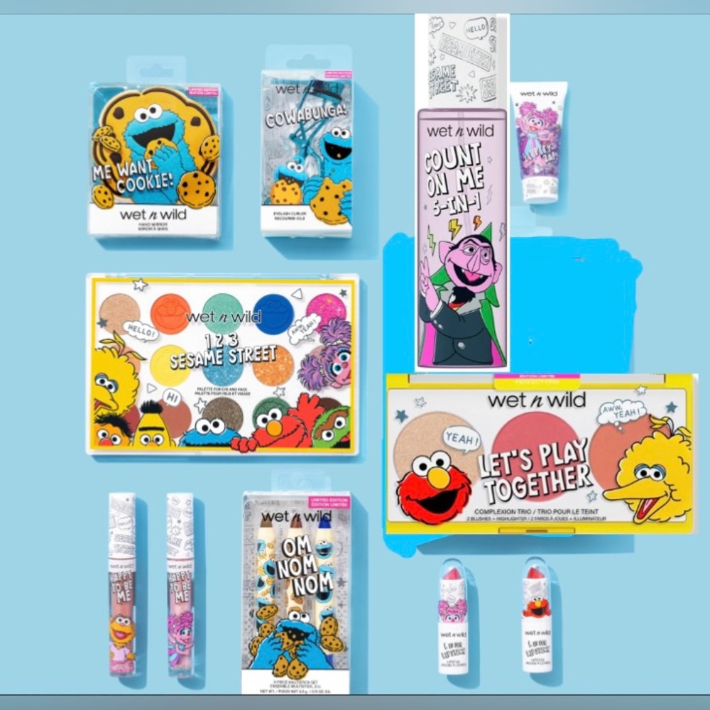 Sesame Street X Wet N Wild Collection